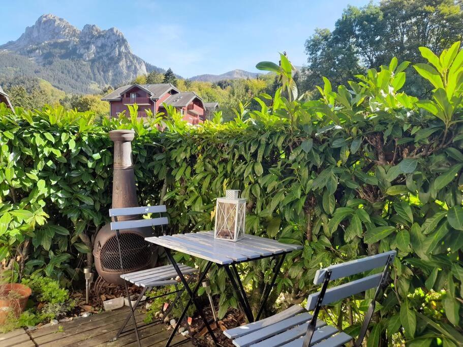 Apartament Rez De Jardin / Pieds Des Pistes Bernex Zewnętrze zdjęcie